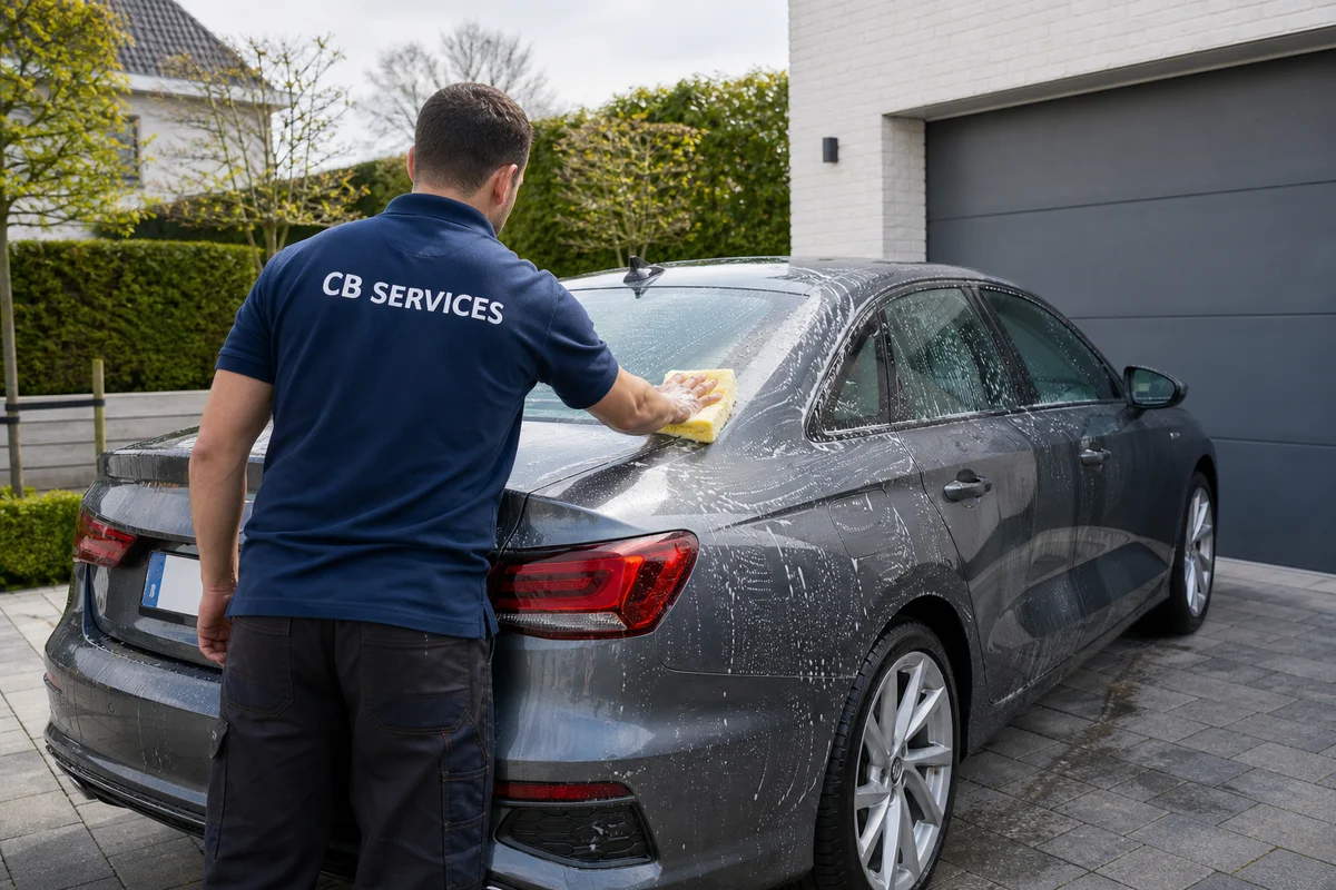 Lavage de voiture à domicile – Service professionnel sans déplacement